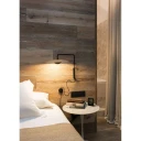 MARSET Ginger A Vegglampe Dimmable Plug in Oak