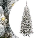 Kunstig juletre Hvit 73 x 73 x 180 cm PVC plast stål og PE