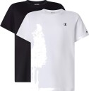 Champion T skjorte SS Tee 2 pakning Hvit