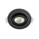 EcoDim ED-10060 LED-downlight Ø55 mm dim to warm sort