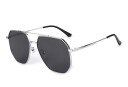 Solbriller - Pastry fra eo Selection - Svart - Metall - pilot - Large