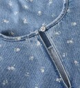 Name It Kjole   Denim   NkfPsilla   Light Blue Denim/Flower AOP   Name It   6 år (116)   Kjole Blå Lyseblå