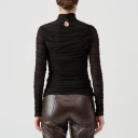 Federica Tosi Dame Topper Svart S,