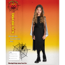 Halloween Black Web Spider Kostyme 7-8 år 120-130 cm NTI-889439