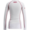Swix Racex Classic Long Sleeve W Bright White/swix Red XL