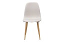 Nibe Spisestol - Beige/Metallben Eik