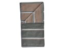 Zone Denmark Badehåndklæde Sauna 70X140 Olive Green/Taupe/Blue Fog - Green - 140X70X0.5CM x 140