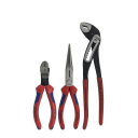 Knipex 3-delt Tangsett med Vannpumpetang, Avbitertang og Nåletang