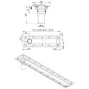 Blucher Waterline Slukrenne 275 1000mm