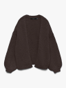 Vero Moda Maybe Long Sleeve Open Cardigan Brun XXL