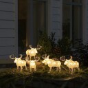 5 elger med varmhvit LED IP44