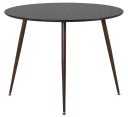 Venture Design Plaza spisebord Svart 100 cm Svart