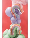 Partydeco Regnbue med Frynser Folieballong 38x41 cm