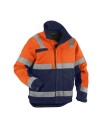 Blåkläder 486218113399M Synlighetsjakke varselgul/svart, vinter Str. M, Klær