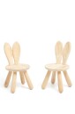 Minitude Stol Kanin 2-Pack Natur