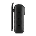 FEEL TREK Bluetooth høyttaler med lys svart