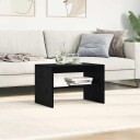 TV benk svart eik 60x40x40 cm konstruert tre