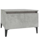  Sidebord betonggrå 50x46x35 cm konstruert tre 8720845668693