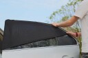 Beemoo Stretch Solbeskyttelse 2-pakning Black XL