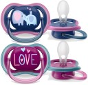 Philips Avent Ultra Air Deco Smokk 2-Pack 18+m Lilla/Rosa