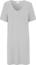 Damella Bamboo Short Sleeve Nightdress Grå Bambus Medium Dame