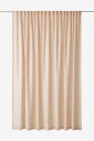 Ellos Home   Gardin med multibånd Jennie Wide 1 pakning   Beige
