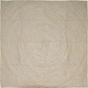  Områdetepper Naturlig og Hvit 300 x 300 cm Jute