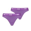 Puma Truser 2P Logo Waistband String Lilla Large Dame