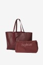 Stylein   Vesken Yacht Bag Grain   Rød