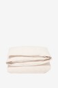 Lexington   Sengesett Striped Bomullssatin   Beige