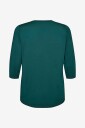 Zizzi   Treningstopp aBasic One 3/4 Blouse   Grønn