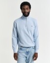 Shield collegegenser med half-zip FRESH BLUE S