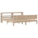  Sengeramme med hodegavl 180x200 cm heltre furu 3306092