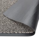 vidaXL Tuftet dørmatte 60x180 cm lysebrun