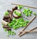 Haba Terra Kids Connectors – Construction Set Starter Kit Byggesett 8 År Abs Bøk Kork Stål 87 Stykker