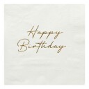Servietter Happy Birthday   16 pakning