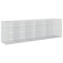 vidaXL Gabion med 3,5 mm wire og 5x2,5 cm nett 500x100x150 cm
