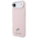 Karl Lagerfeld Karl & Choupette hodepinner Saffiano MagSafe iPhone Air-etui – rosa
