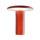 Artemide Takku Bærbar Bordlampe Anodisert Rød