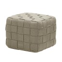 Cane line Cube fotskammel Taupe