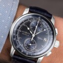 Zeppelin 100 Jahre 8670-3 Quarz Blue Watch (259588)