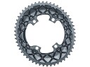 Absolute Black Stort Ovalt Drevø110 Shimano Grå