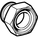 28 mm x 1,3/8" mutter CUG Mapress