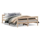  Sengeramme med hodegavl 140x200 cm heltre furu 8721012429291