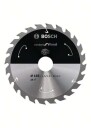Bosch 165 mm Standard for Wood Sirkelsagblad med 24 Tenner for Batteridrevne Sager