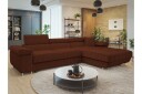 Gabina Sofa med Divan 3 seter   Brun
