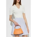 Lacoste Dame Vesker Oransje ONE SIZE,