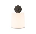 French Cuff vegglampe bronse