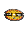 Dewalt DT10624 165mm Sagblad 24T for Tresaging - Oppladbart