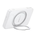 Baseus Picogo, 5000 Mah, Trådlös Laddning, 20 W, Vit